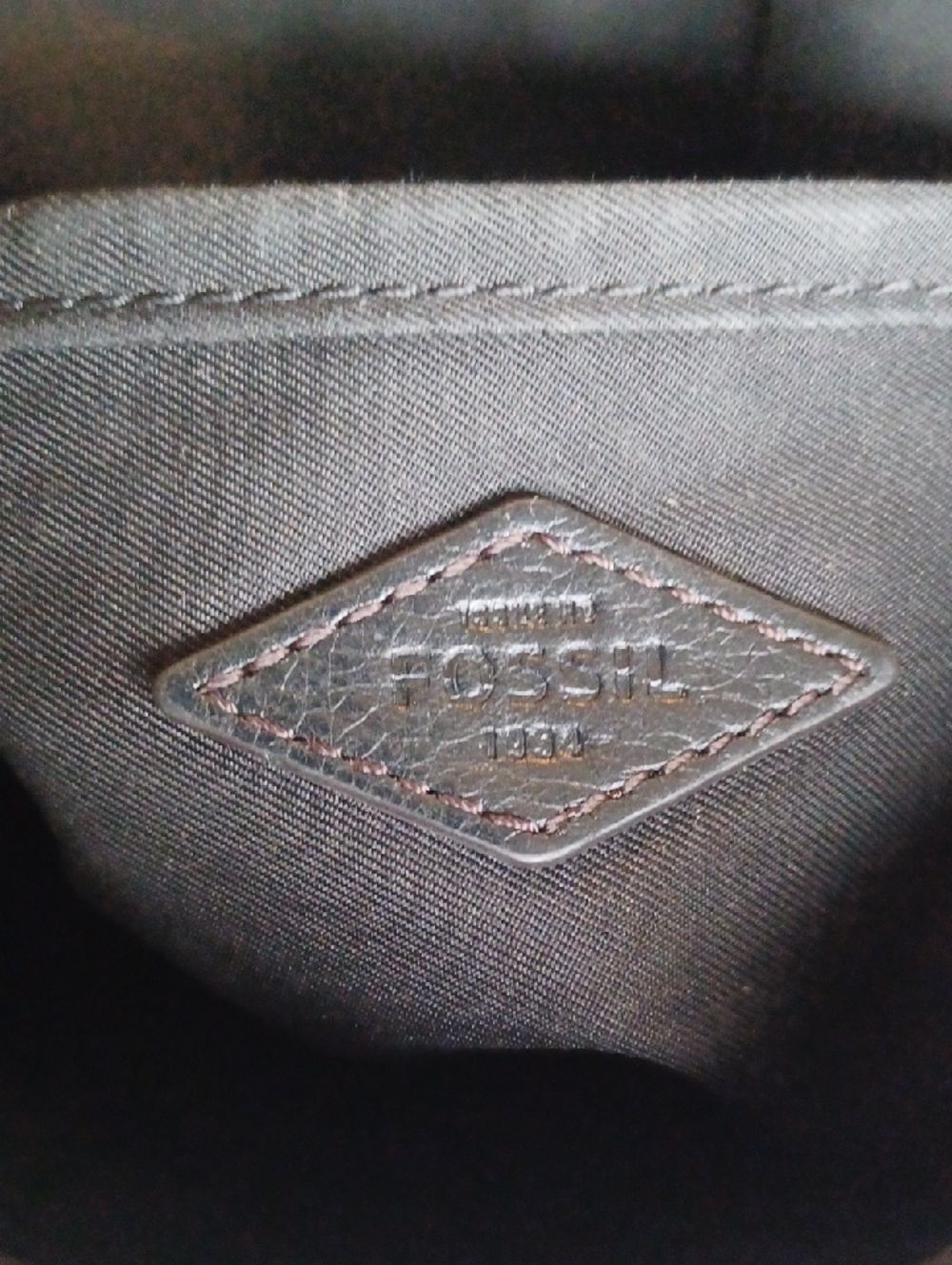 Fossil Travis City Bag Leather Messenger - Picture 8 of 12